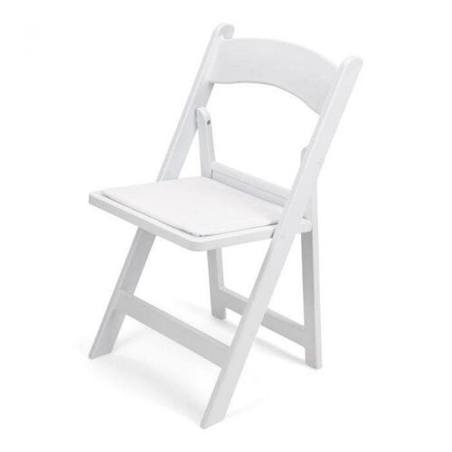 White Resin Chair - Image 3